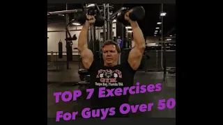Top 7 Dumbbell Exercises for Guys Over 50!
