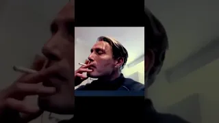 Mads Mikkelsen smoking | edit (Death Stranding)