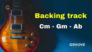 Rock Pop Backing Track C minor | Cm Gm Ab | 120 BPM | Guitar Backing Track