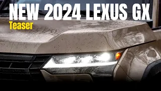 NEW 2024 LEXUS GX Headlight and Rear Teaser