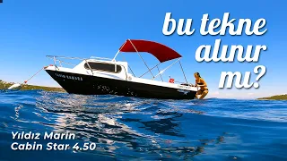 En Uygun Fiyatlı Kamaralı Tekne! / Teknemizi tanıttık. 🚤