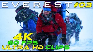 EVEREST (2015) CLIP || THERE ARE NO FIXED ROPES TO REACH HILLARY STEPS || 4K ULTRA HD 60 FPS ||