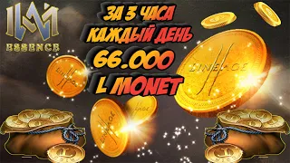MW-ESSENCE CELESTIAL ФАРМ 66.000 L Монет за 3 часа Каждый День