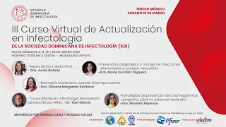 III Curso Virtual de Actualización en Infectología de la Sociedad Dominicana de Infectología, M3/4.