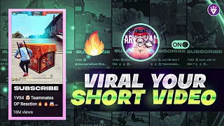 YouTubers Short Video Viral Trick Revealed 😱 | How To Viral Short Video - Vijay Gfx