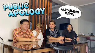 BUKNOY AT GABO PUBLIC APOLOGY KAY VICE GANDA, ION AT AWRA