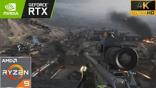 Battlefield 4: Operation Firestorm Sniper | 4K | 60FPS | Max Graphics | RTX 3090 |  Ryzen 9 5950X