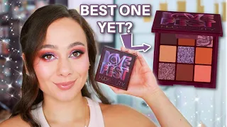 HUDA BEAUTY LOVEFEST OBSESSIONS PALETTE!! im impressed..