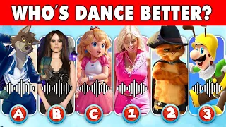 Who is dance better ?#6 The Super Mario Bros,The Little Mermaid 2023, Sing 2,Elemental,Ruby gillman