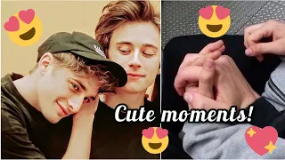 Maxence & Axel cute moments 😘 #elu #axelauriant #maxencedanetfauvel #skamfr #skam