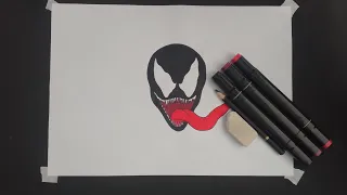 Desenhando Venom