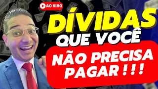 NOME NO SERASA! DÍVIDAS QUE VOCÊ SÓ PAGA SE QUISER!