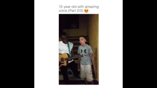 15 YEAR OLD WITH AMAZING VOICE!!!