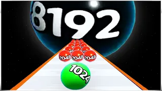 Ball 2048 Game - Merge Number - Gameplay Walkthrough - mode infinite (iOS)