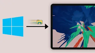 Wie bekommt man Dateien schnell von Windows auf IOS / iPad OS | Tutorial Deutsch