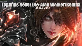 Kisuny&Music - Legends Never Die _ Alan Walker[Remix] Lyrics