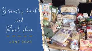 TESCO GROCERY HAUL 2020 | MEAL PLAN FAMILY OF 5