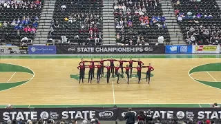 Mercer Island Drill Team Military Routine at State 2023