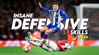 Epic Football Defensive Skills & Tackles 2024 | HD