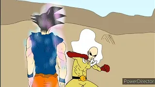 Goku wants to fight Saitama again [Fan animation]