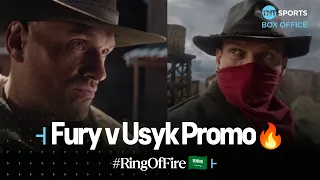 😮‍💨 SPINE-TINGLING Fury v Usyk Promo ft. Peaky Blinders star, Michael Buffer & MORE! #RingOfFire 🔥🇸🇦