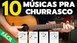 10 MÚSICAS FÁCEIS para tocar no Churrasco 🍖 - Renan Zimmer 🎸