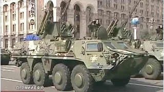 First National TV - Ukraine Independence Day Parade 2014 : Military Assets Segment [480p]