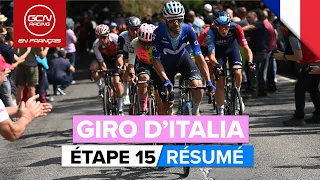 Giro D'Italia 2023 Résumé - Étape 15