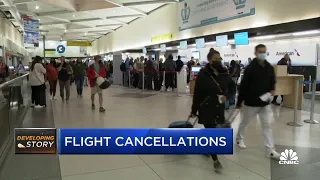 American Airlines cancels over 1,000 flights due to wind, low staffing