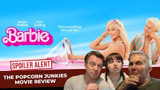 BARBIE - The Popcorn Junkies' Baby Boomer FEMINIST vs. GEN Z Feminist MOVIE REVIEW (Some Spoilers)