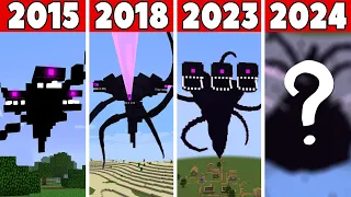 Wither Storm Evolution 2015 -2024 in Minecraft