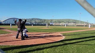 Ryan ⚾️ 27th AB, 5-pitch walk, Harker vs. South SF, 3/19/24