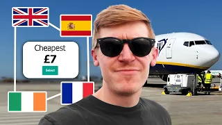 I Took the CHEAPEST Flight Everyday For a Week