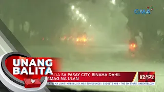 Ilang kalsada sa Pasay City, binaha dahil sa magdagmag na ulan | UB