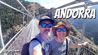 ⛰️ Puente TIBETANO de Ordino. Andorra en Furgoneta Camper 🚐. 4K