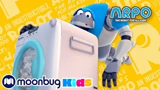 Machine Washable - ARPO - Super Kids Cartoons - MOONBUG KIDS - Superheroes