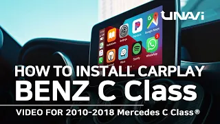 QUICK INSTALL: CarPlay for 2010-2018 Benz C-Class W204 W205&GLC-Class X253&AMG C43