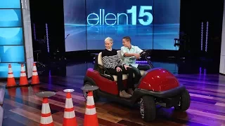 Ellen Turns Into Drivers Ed Instructor