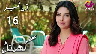 Ghamand - Episode 16 | Aplus Dramas | Noman Ejaz, Sunita Marshall, Sadaf | Pakistani Dramas | CG11