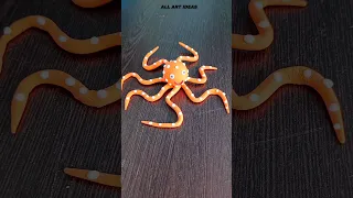 🐙Clay Toys Making For Kids/Octopus Clay Tutorial | #octopus #clayart #viral #trending #youtubeshorts