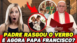 ATENÇÃO! NOSSO QUERIDO PADRE FALOU RASGADO! IRRITOU ATÉ O PAPA FRANCISCO, AGORA PODERÁ SER AFASTADO.