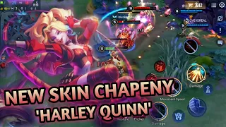 NEW SKIN CHAPENY HARLEY QUINN | AOV X DC | Arena of Valor Gameplay