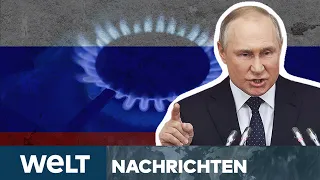 UKRAINE-KRIEG: Putins knallharte Warnung vor  Katastrophe auf dem Energiemarkt | WELT Nachtstream