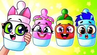 Bottle Milk Story 🍼🌈 Kids Healthy Habits and Funniest Cartoon For Kids