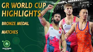 Highlights of the Bronze Medal Matches from the Greco-Roman World Cup 2022