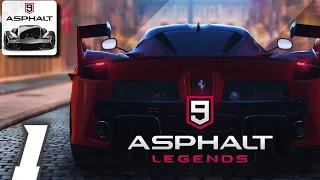 Asphalt 9: Legends Tutorial Walkthrough Gameplay part 1(Android ios)