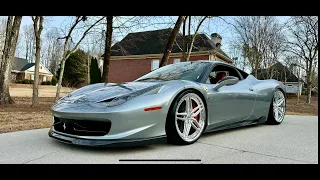 Ferrari 458 Italia Exclusive Ride Along With Legendary Musician,Songwriter Daryl Simmons!! Vlog 72