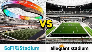 Sofi Stadium vs Allegiant Stadium - Who is the best?🧐