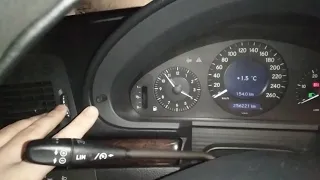 Mercedes w211 - How to open secret menu options and easy check oil level?