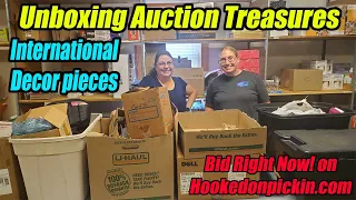 Unboxing amazing Auction Finds From other countries - All the items are really unique! Buy it now!